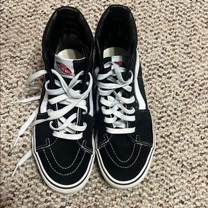 Vans Classic Black and White High-Tops